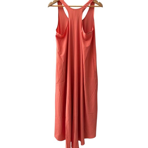 Athleta Presidio Hi-Lo Dress Pink Coral Size Small - Picture 10 of 12